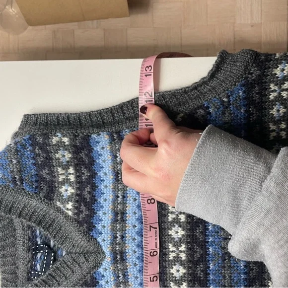 Vintage Wool Sweater Vest - Picture 8 of 8